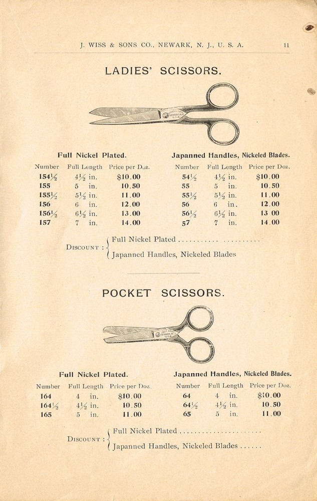 1901 Catalog: Page 11