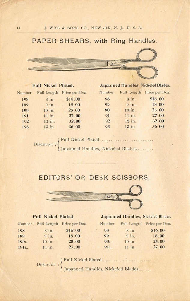 1901 Catalog: Page 14