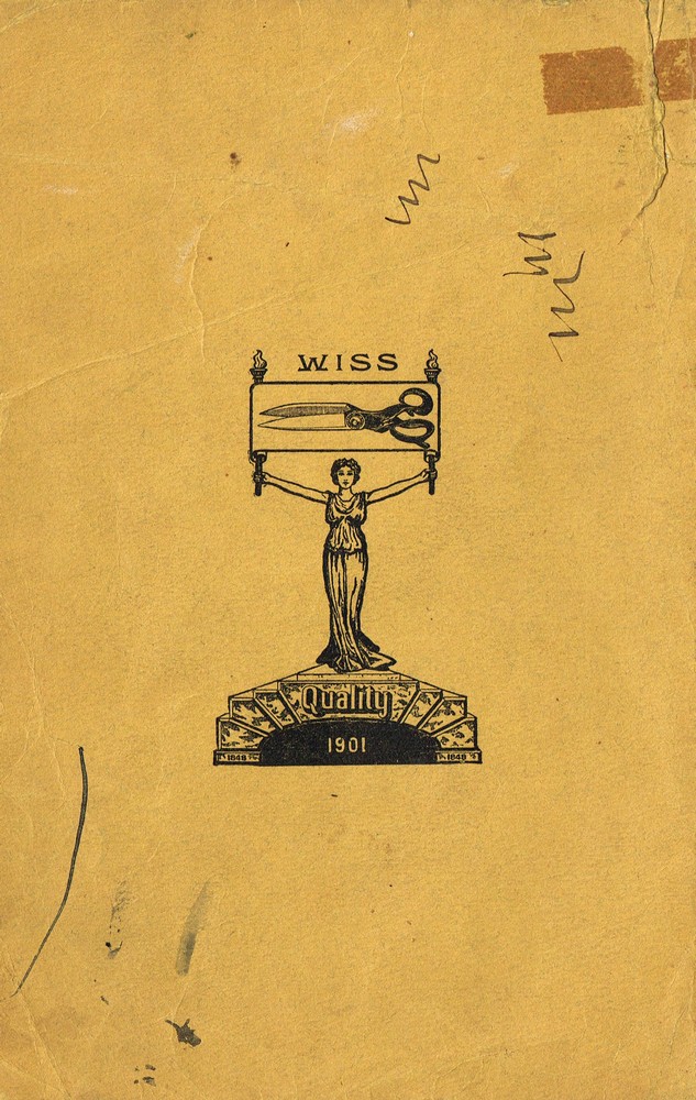 1901 Catalog: Back