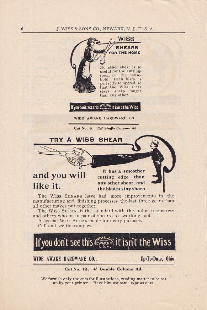 Suggestions For Advertising High Grade Shears and Scissors: Page 6