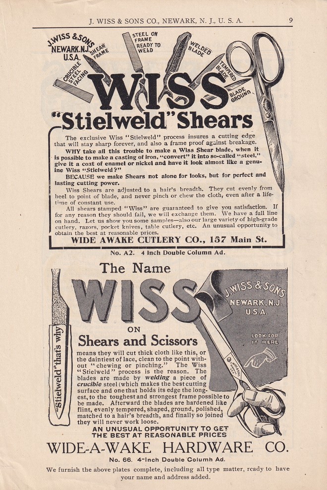 Suggestions For Advertising High Grade Shears and Scissors: Page 9