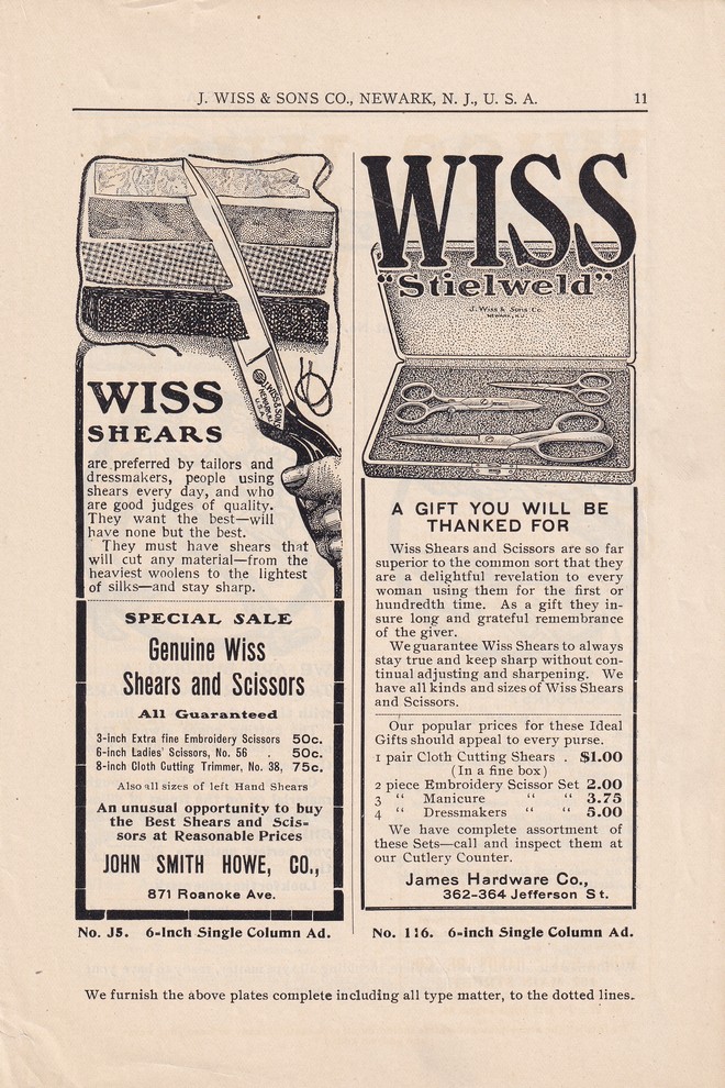 Suggestions For Advertising High Grade Shears and Scissors: Page 11