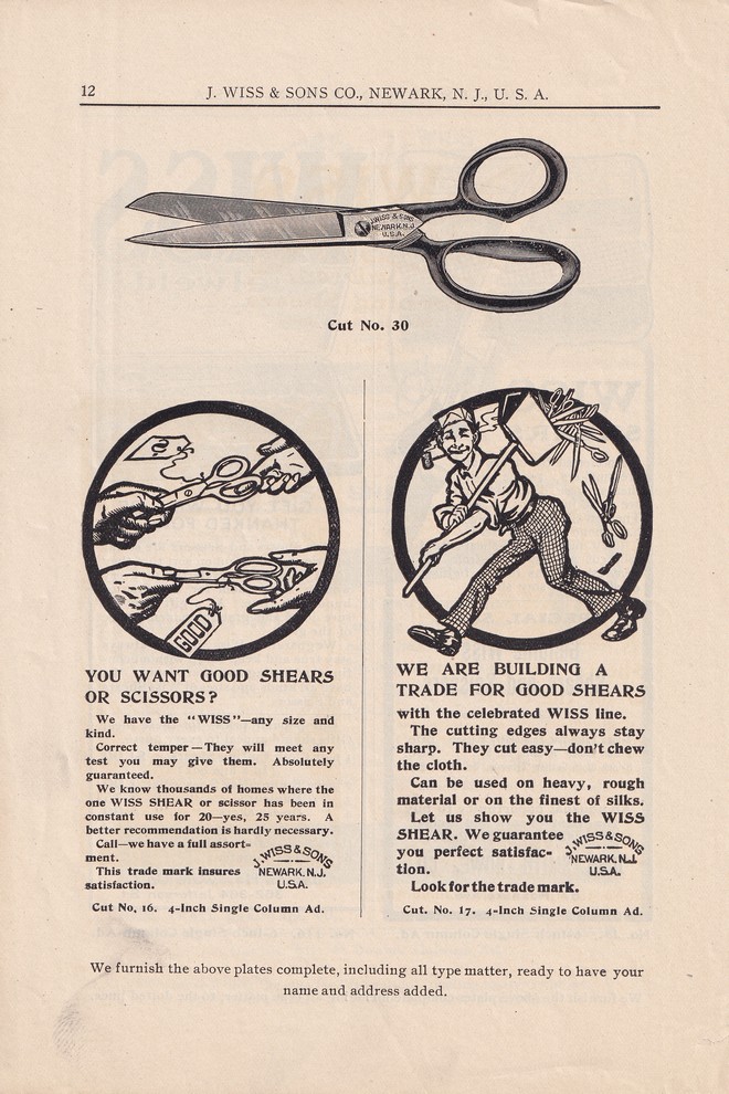 Suggestions For Advertising High Grade Shears and Scissors: Page 12