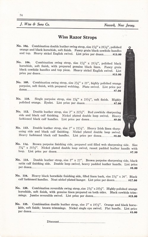 1912 Catalog: Page 74
