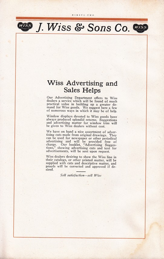 1917 Catalog: Page 92
