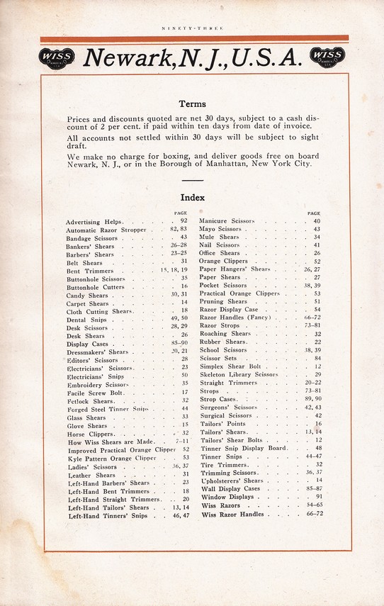 1917 Catalog: Page 93