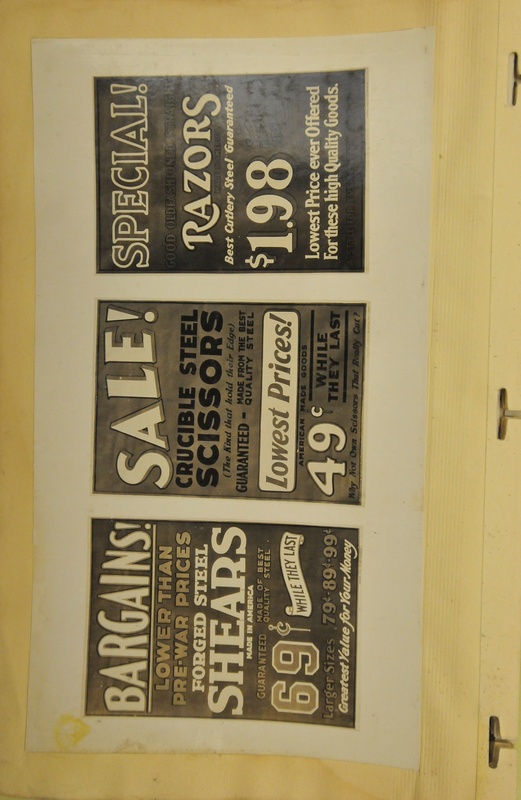 Collected Sheets on 1923 Dealer Displays: Page 17