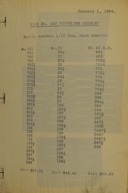 Collected Sheets on 1923 Dealer Displays: Page 29