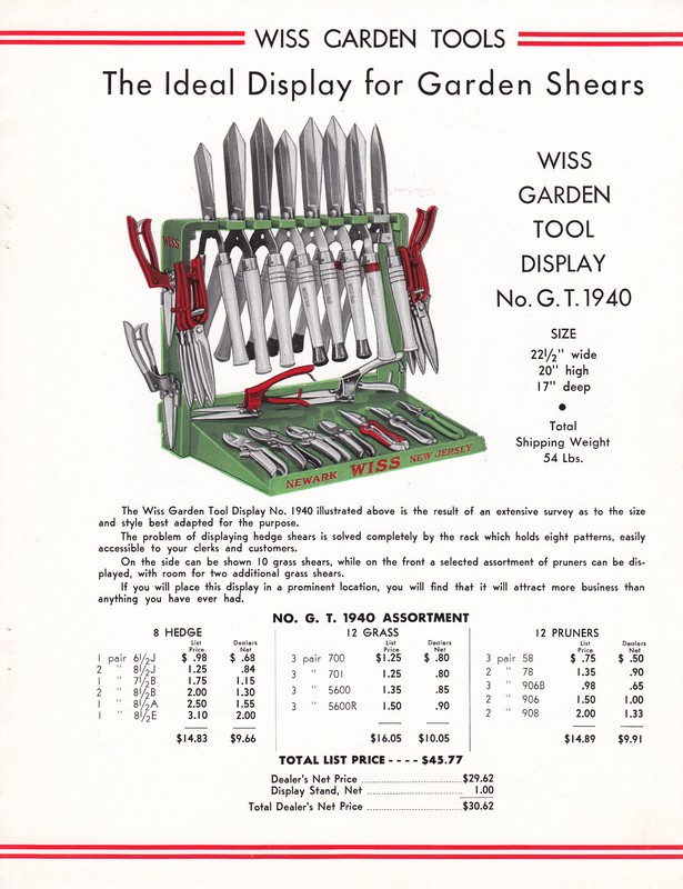 Garden Shears Catalog: 1939: Page 3