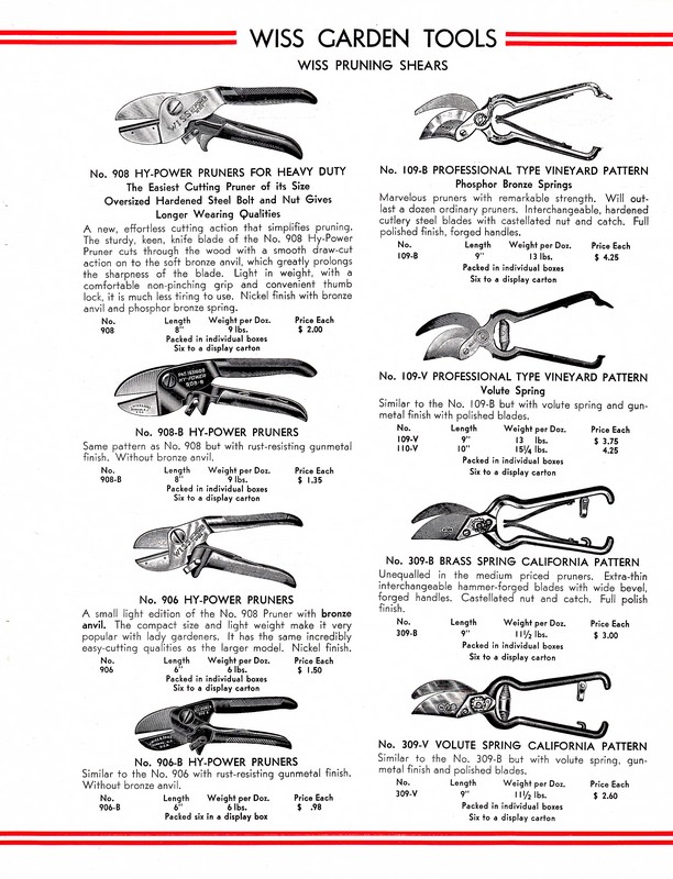 Garden Shears Catalog: 1939: Page 7