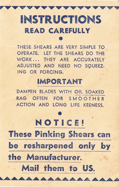 pinker-instructions-1934