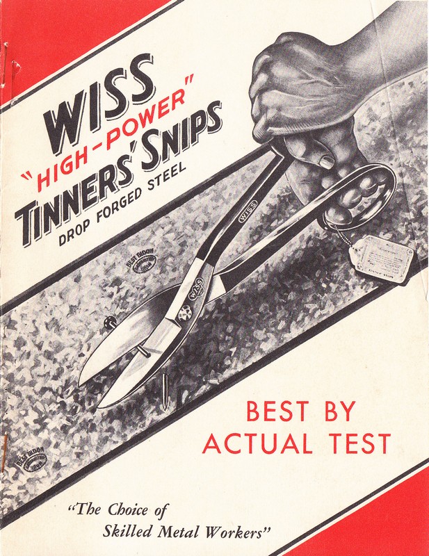 "High-Power" Tinners' Snips 1941: Page 1
