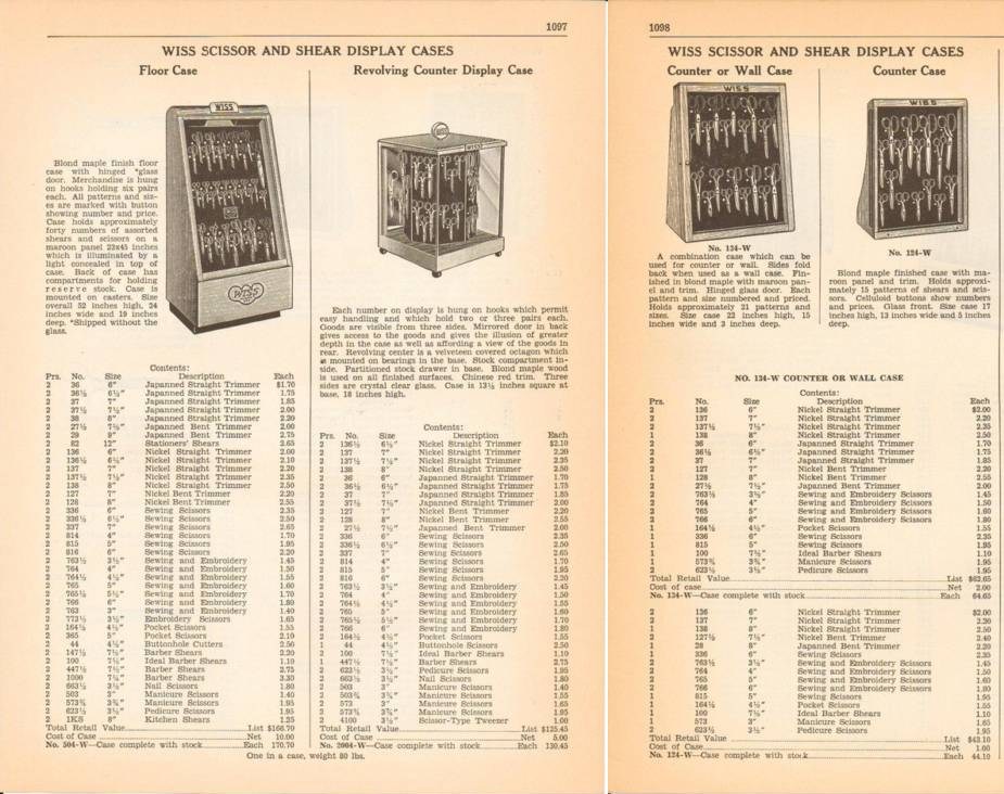 1942 catalog page