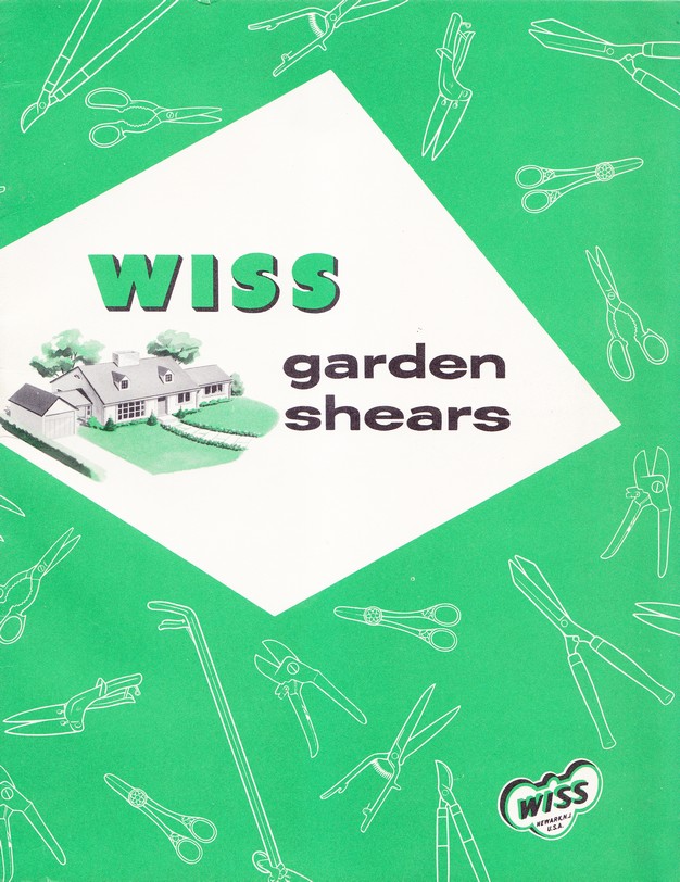 1954 Garden Shears Catalog: Cover