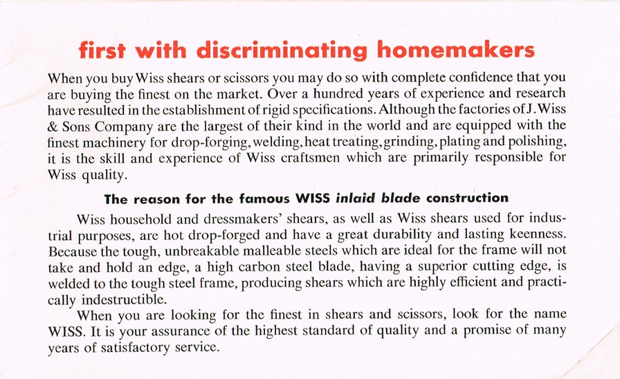 What you should know about Shears and Scissors: Booklet: Page 19