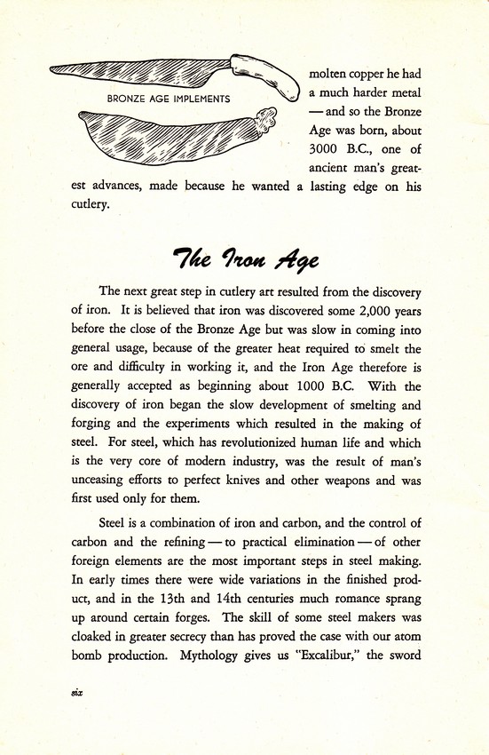 The Cutlery Story: From Stone Age to Steel Age: Page 6