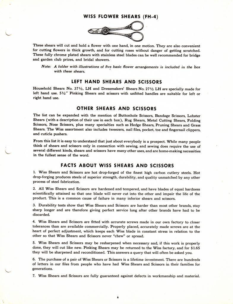 Sales Manual 1950s: Page 6