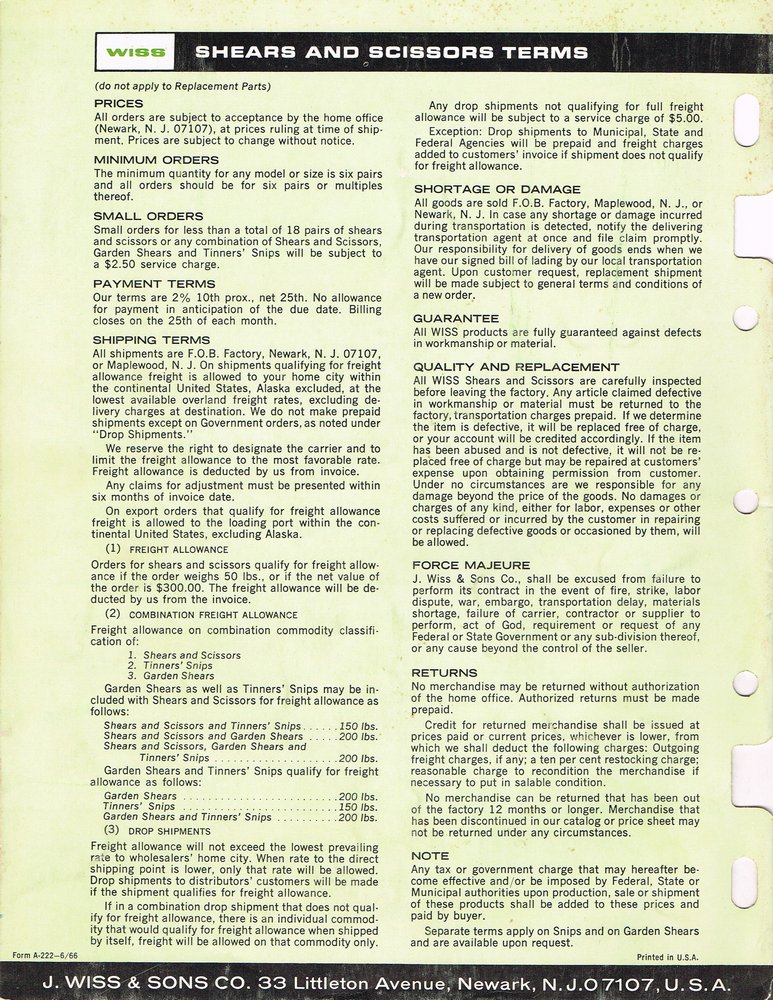 1966 Catalog: Page 16