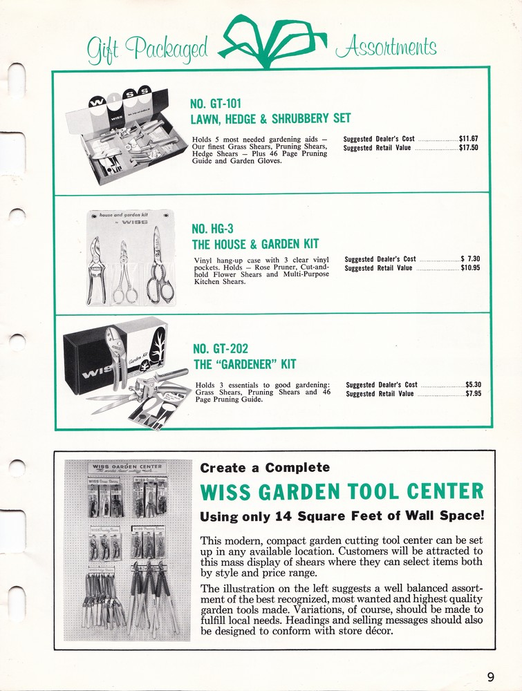 Garden Shears Catalog 1965: Page 9