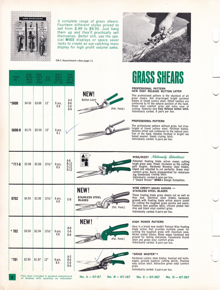 Garden Shears Catalog 1966: Page 2