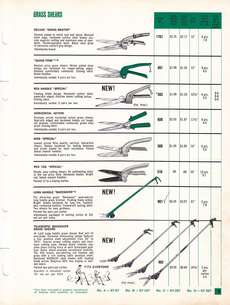 Garden Shears Catalog 1966: Page 3