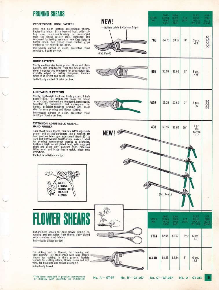 Garden Shears Catalog 1966: Page 5