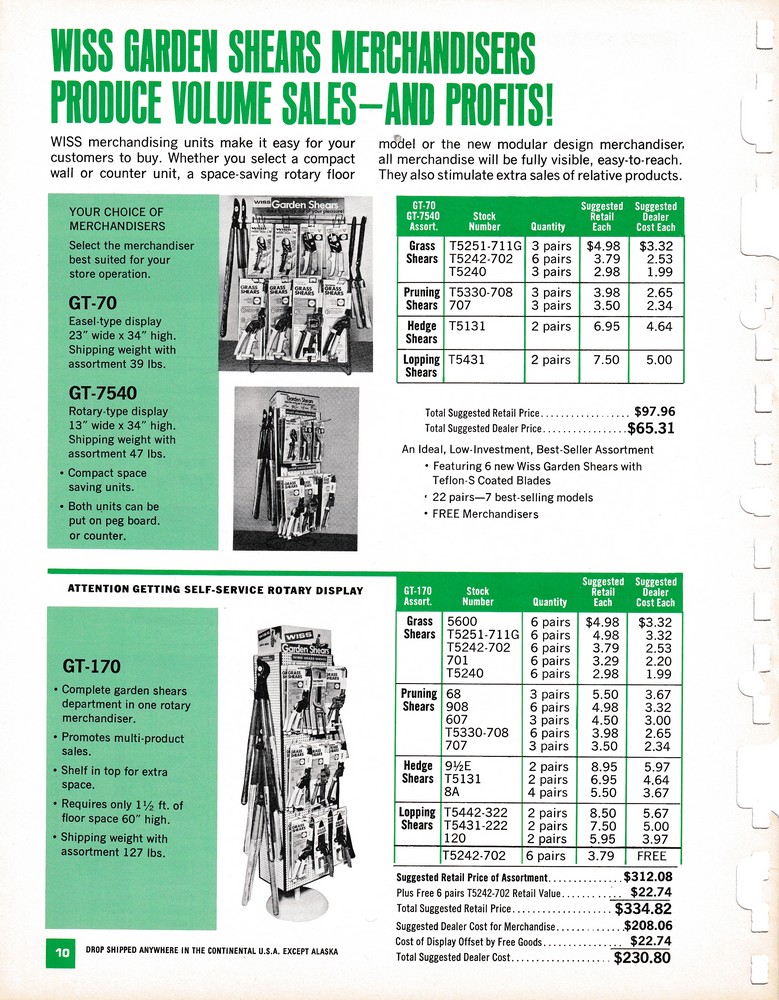 Garden Shears Catalog 1969: Page 10