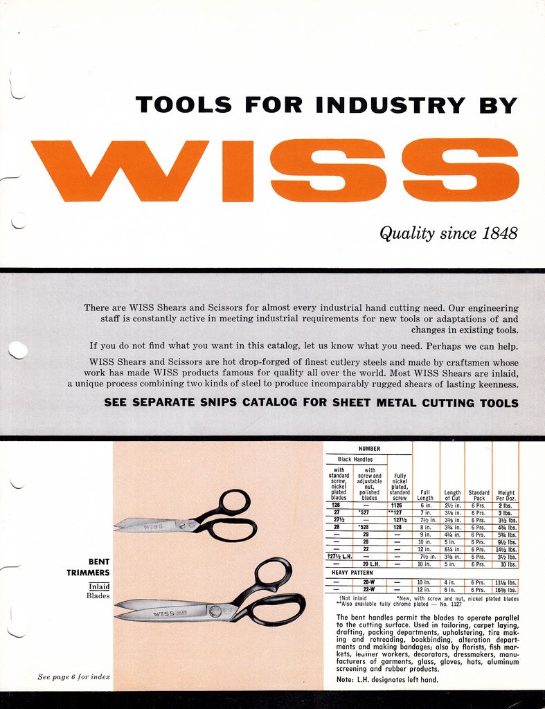 Tools for Industry 1960: Page 1