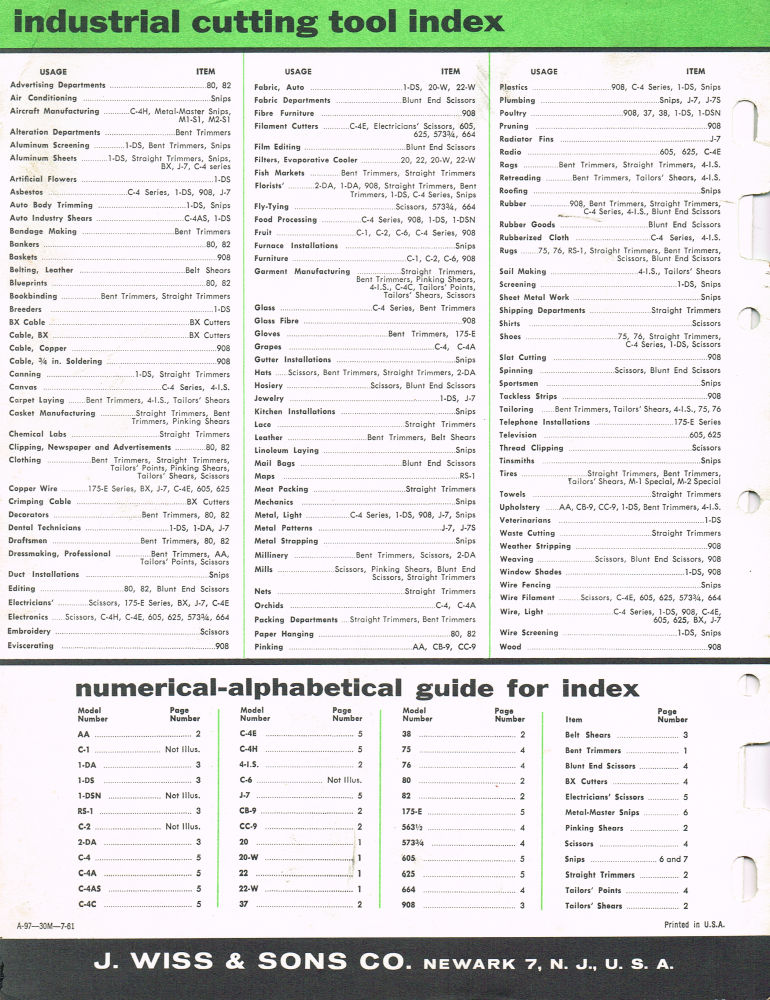 Tools For Industry 1961: Page 8