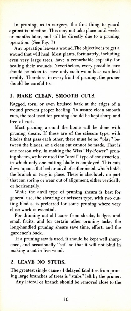 Pruning Guide for Better Shrubs, Trees, Fruits and Flowers (1963): Page 12