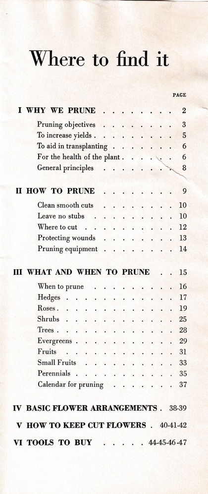 The Wiss Guide to Better Pruning (1965): Page 3