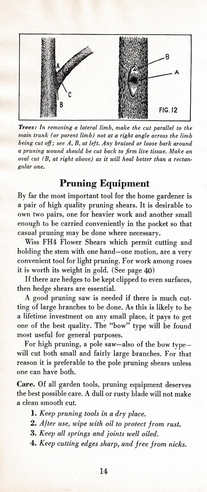 The Wiss Guide to Better Pruning (1965): Page 18