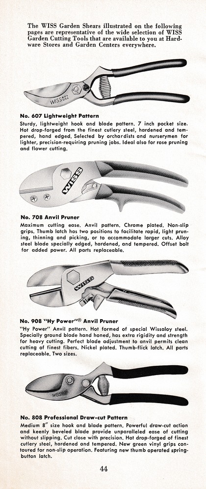 The Wiss Guide to Better Pruning (1965): Page 48
