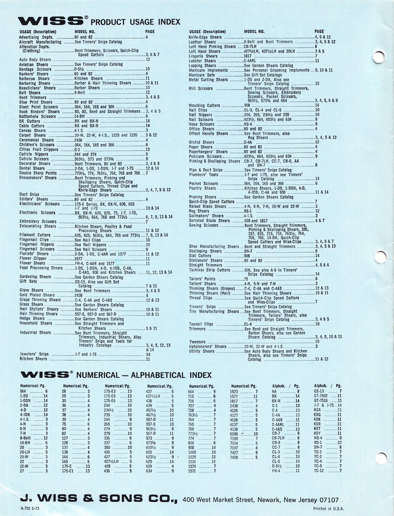 1973 Catalog: Page 16