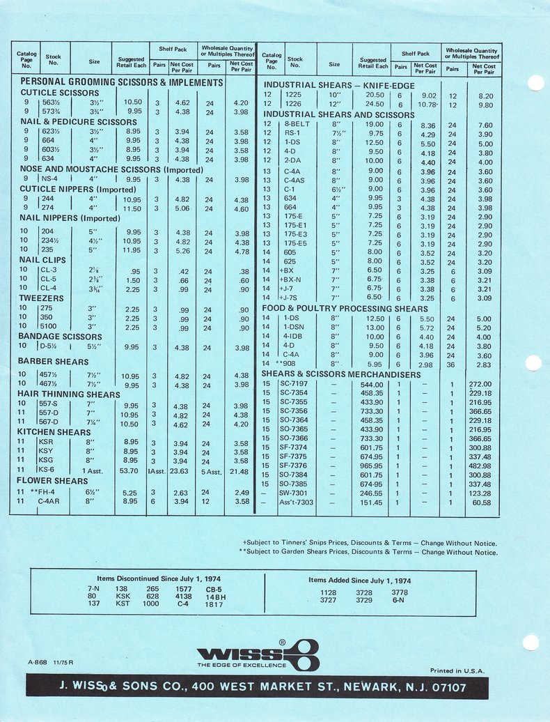 1975 Catalog: Page 18