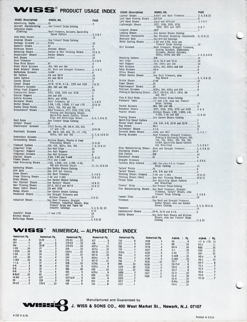 1976 Catalog: Page 16