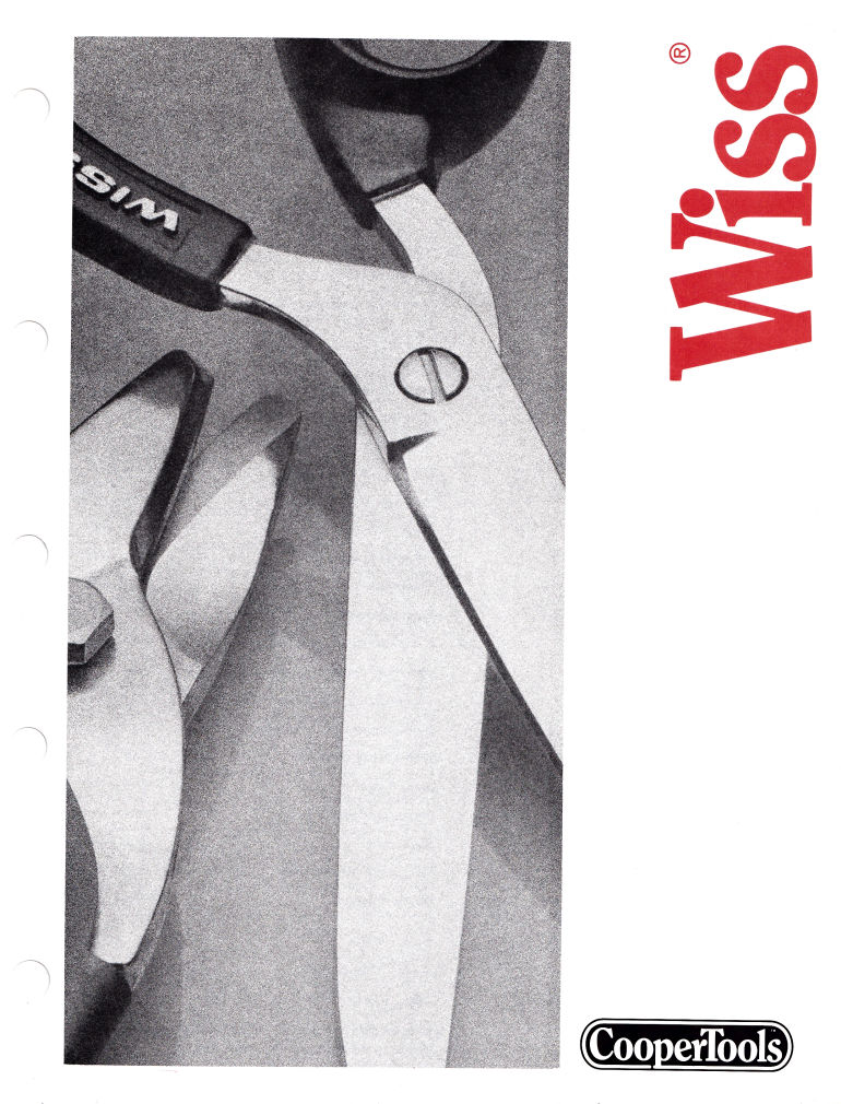 The Cooper Group: Wiss Catalog 1981: Page 1