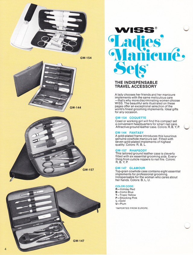 Gift Sets Catalog: 1973: Page 4