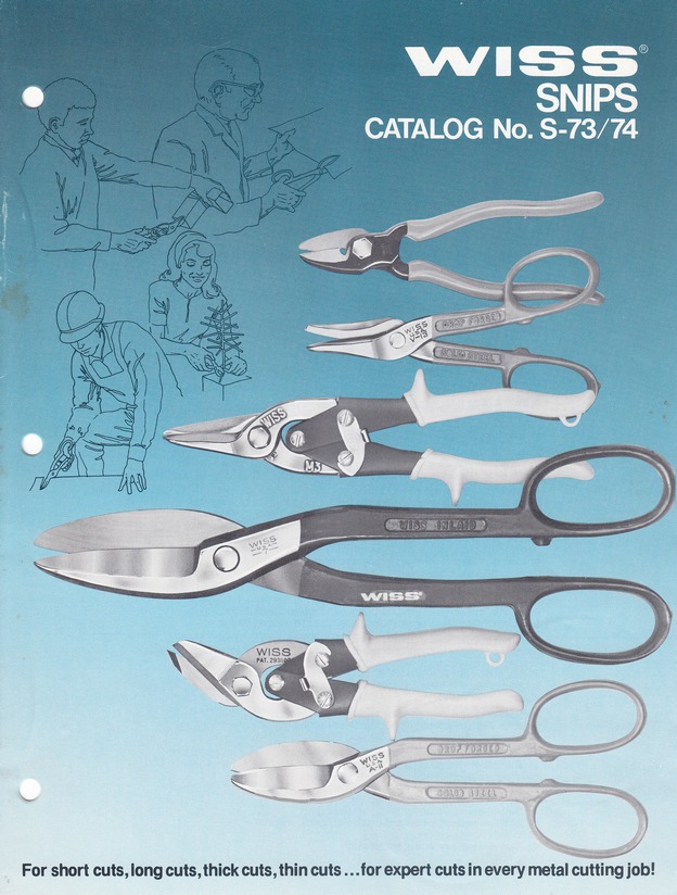 Snips Catalog 1973: Page 1