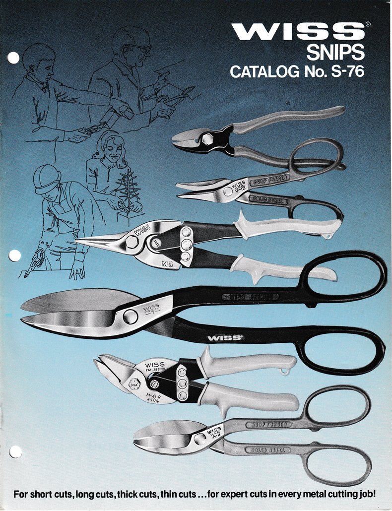 Snips Catalog 1976: Page 1