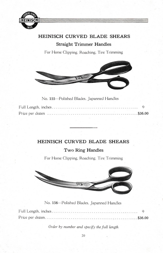 R. Heinisch Sons' Works: Catalog circa 1916+ With prices: Page 20