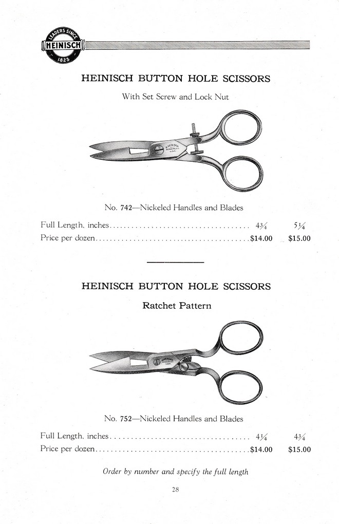R. Heinisch Sons' Works: Catalog circa 1916+ With prices: Page 28