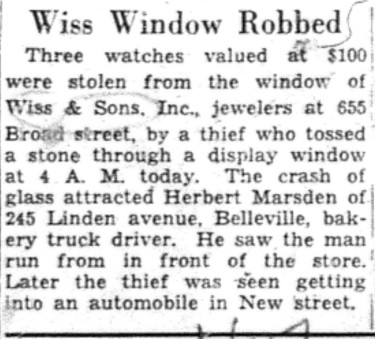 1939-05-19 Wiss Window Robbed