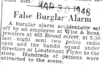 1946-03-30 False Burglar Alarm