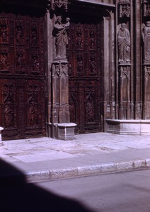 8 Aix Cathedral carved doors