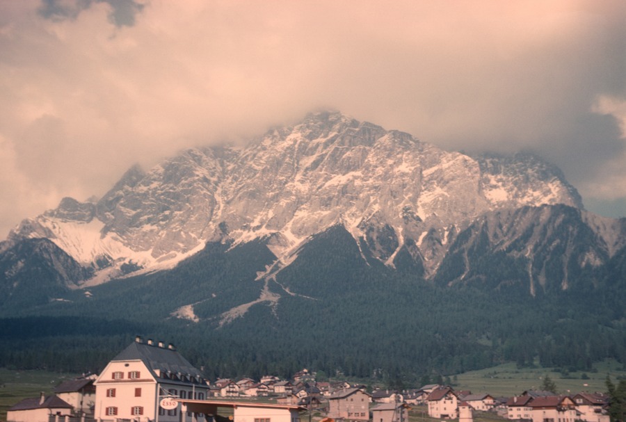 143 view from hotel window Garmisch Germany