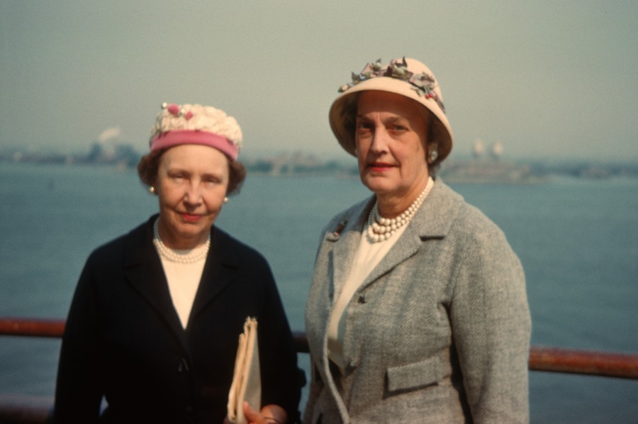 Mildred Wiss Pictures: NYC Harbor Cruise 1961: Photo 9 of 15