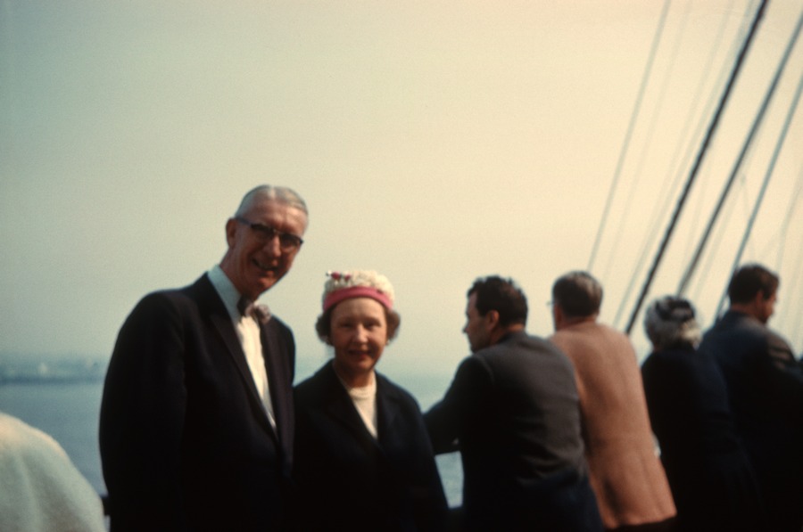 Mildred Wiss Pictures: NYC Harbor Cruise 1961: Photo 14 of 15