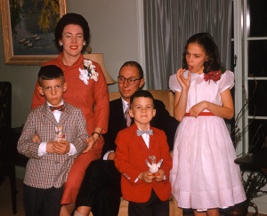 Easter 1958 Norms family
