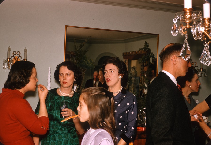 Grandmas Party March 1958 2